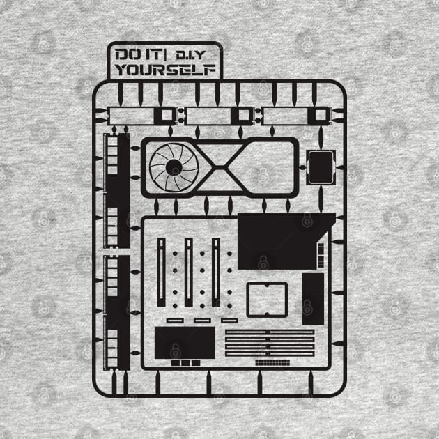 PC Component Do It Yourself -Black- by ChaosKhilaf